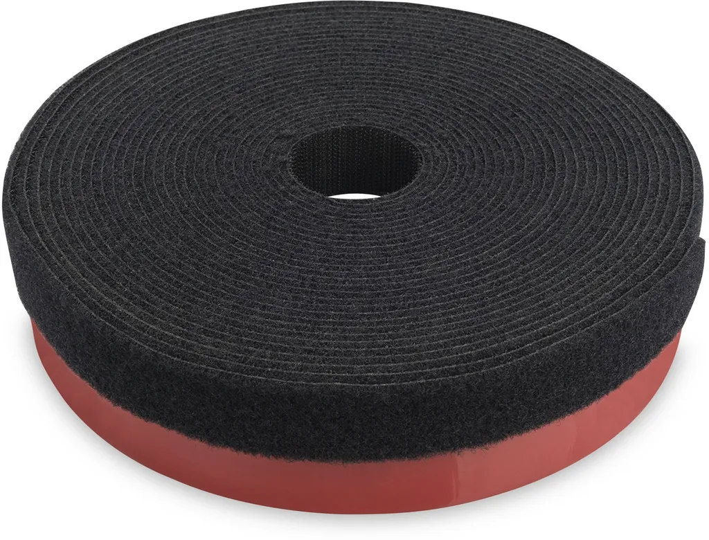 Organiseur de câbles velcro 10m DIGITUS pour bureau et meuble TV