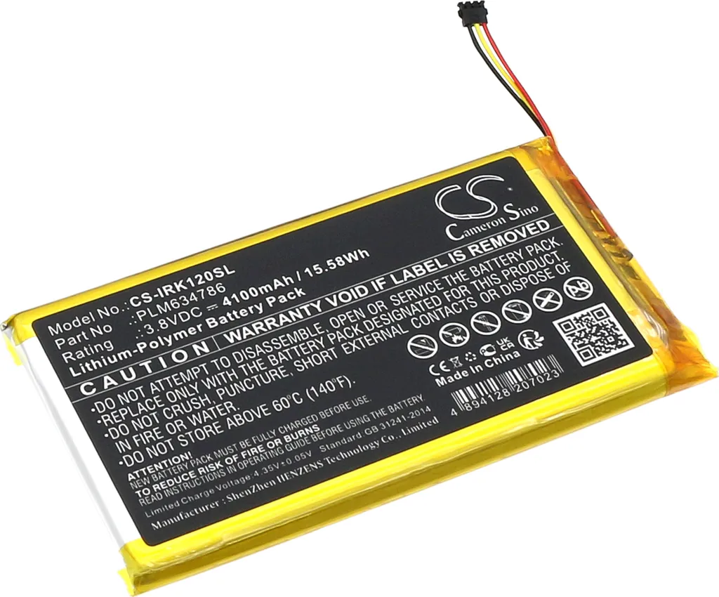 Batteria TECHTEK per Astell & Kern AK120 II | Sostituisce PLM634786