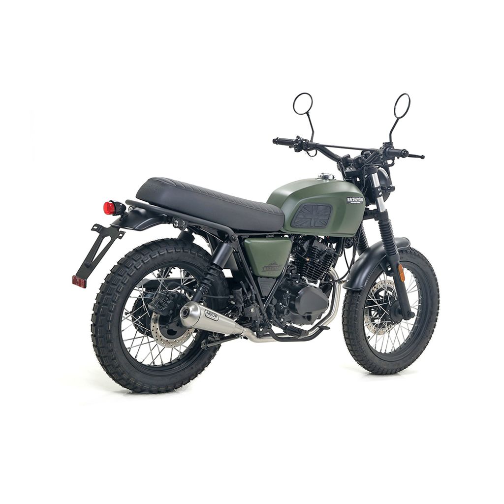 ARROW Pro-Race Nichrom Slip-On Auspuff für Brixton Bx 125 x Felsberg 125 x