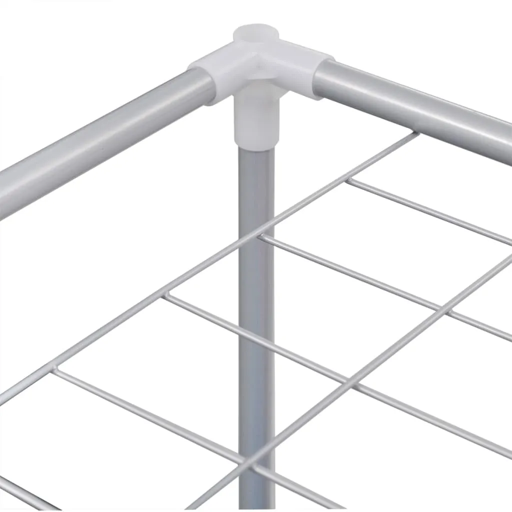Solution tri du linge : panier à 2 compartiments avec séchoir robuste