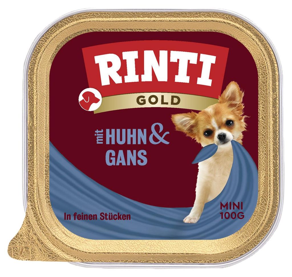 Rinti 100gx16 Oro MINI pollo e oca Immagine del prodotto 