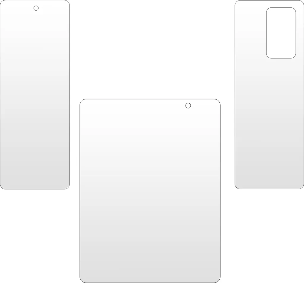 Set Pellicole Idrogel Imak per Samsung Z Fold 2 - 3 Pezzi Alta Definizione