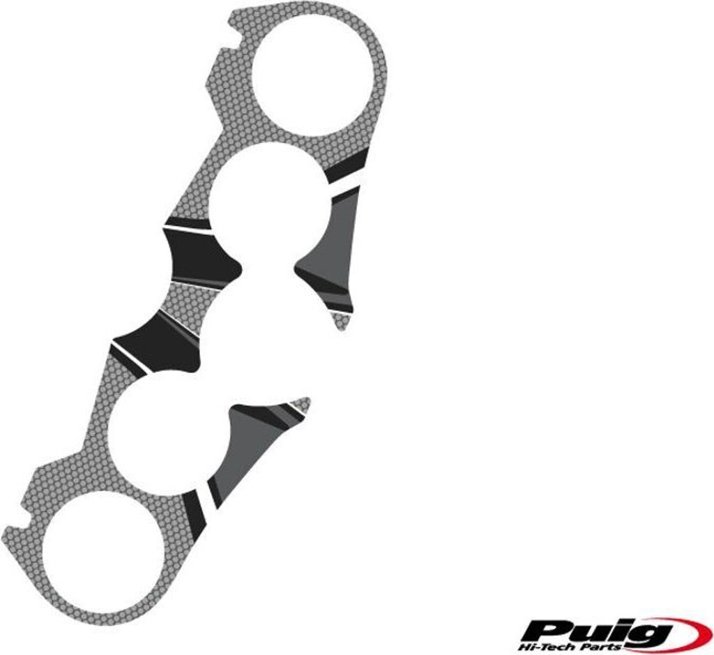 PUIG 6927U Radikal Yoke Protector passend fuer YAMAHA FZ8 Grau