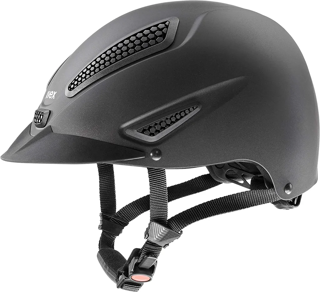 Casque uvex perfexxion II black mat xs-s pour équitation de loisir
