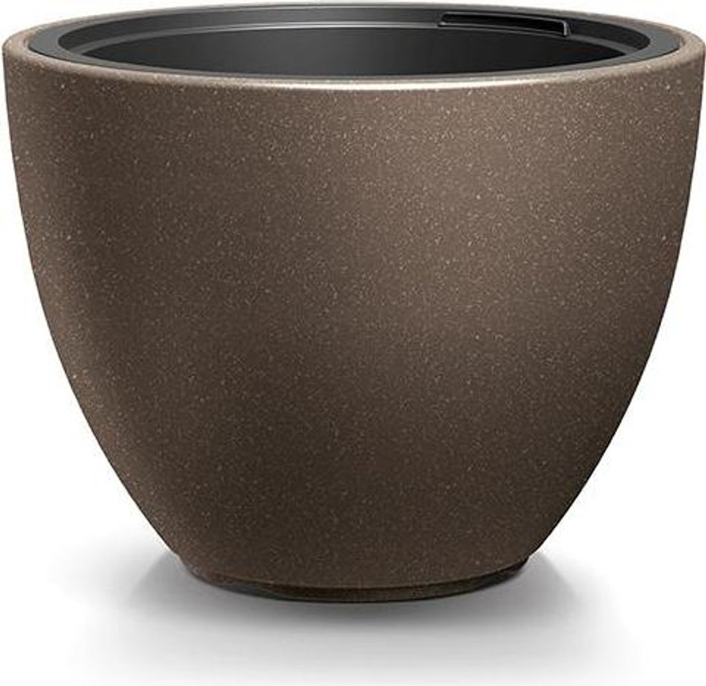 Prosperplast Blumentopf HEOS Eco Wood Kaffee 46,9 cm
