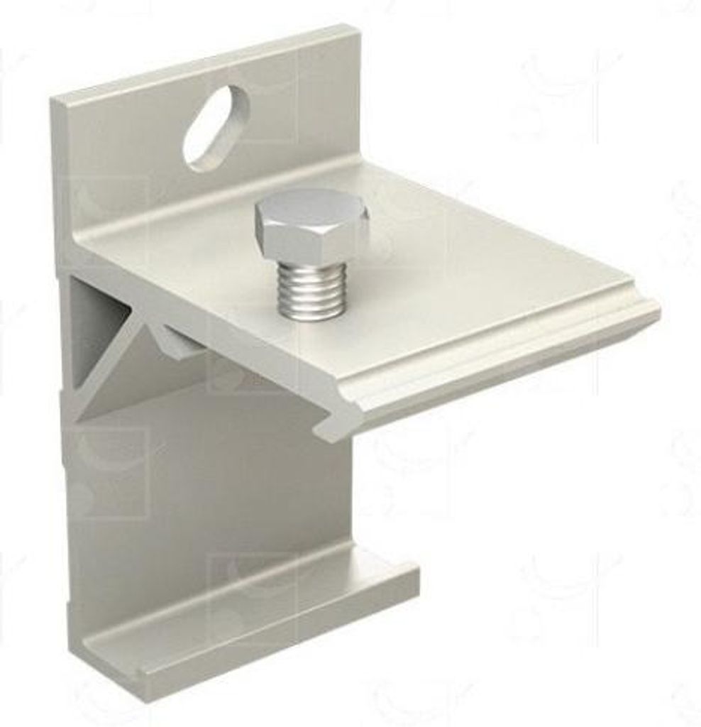 Equerre de fixation SAF rail simple - 1 pièce - MANTION SAS Image du produit 