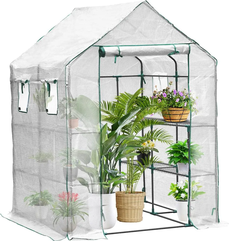 Crea il Tuo Giardino d'Inverno con Izrielar | Serra 143x143x195 cm