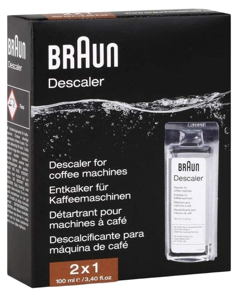 Braun BRSC 003 Kaffeemaschinen-Entkalker 2x100ml Produktbild 