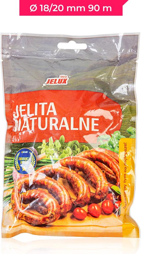 Jelita naturalne baranie 18/20, 90 mb na kabanosy, Zdjęcie produktu 