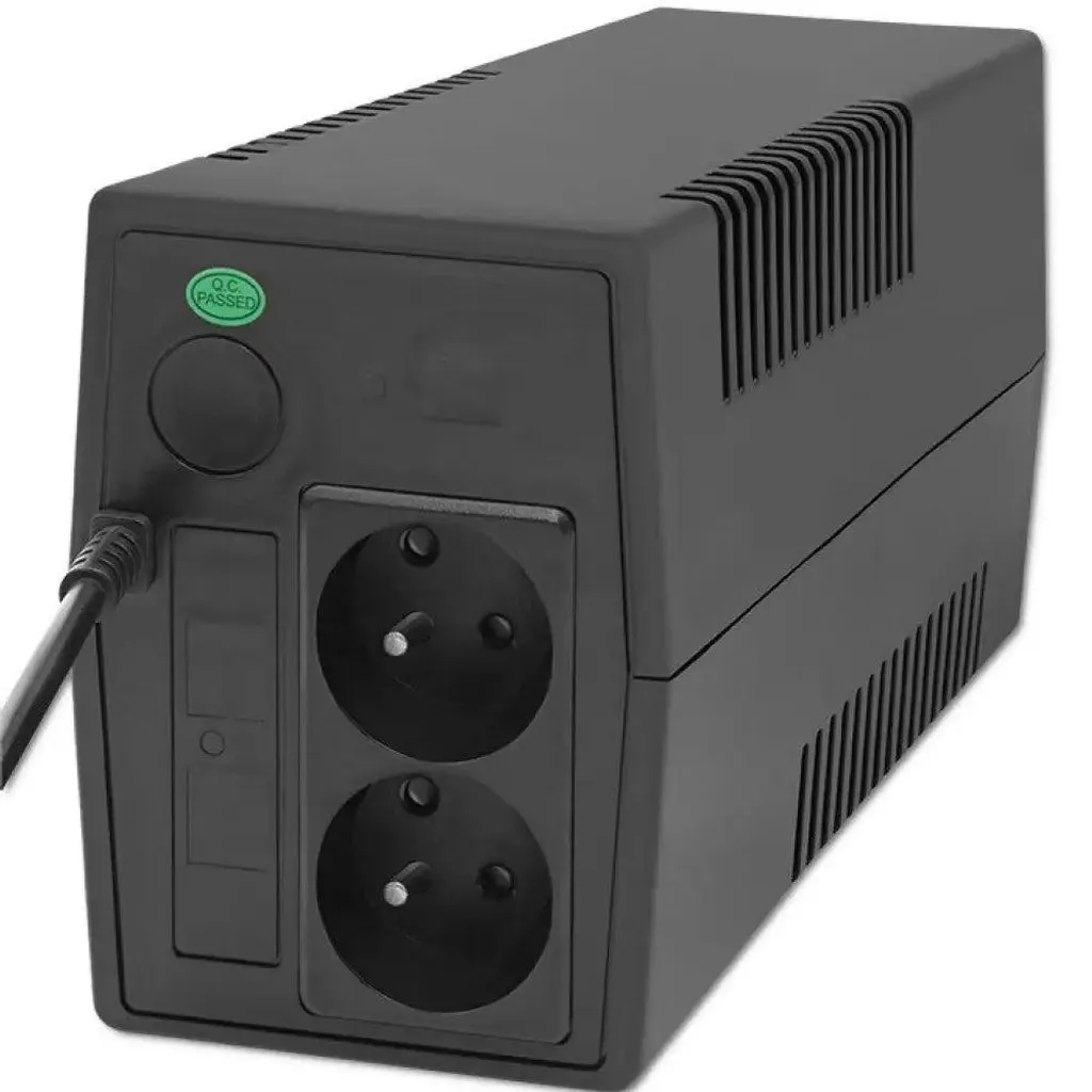 Onduleur de Secours Qoltec 360W pour Ordinateur et Modem Internet - 9