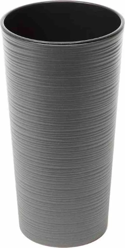 SIENA GARDEN Jardinière Locon gf 30cm K07044 en plastique gris anthracite