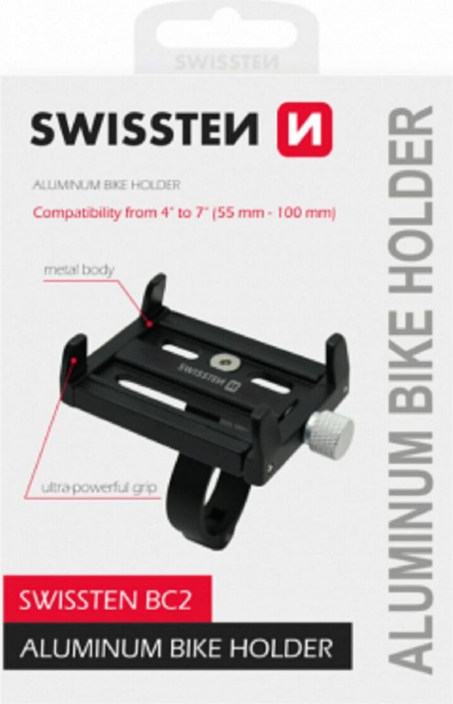 SWISSTEN Bc2 Uchwyt na telefon do roweru 65010406 Zdjęcie produktu 