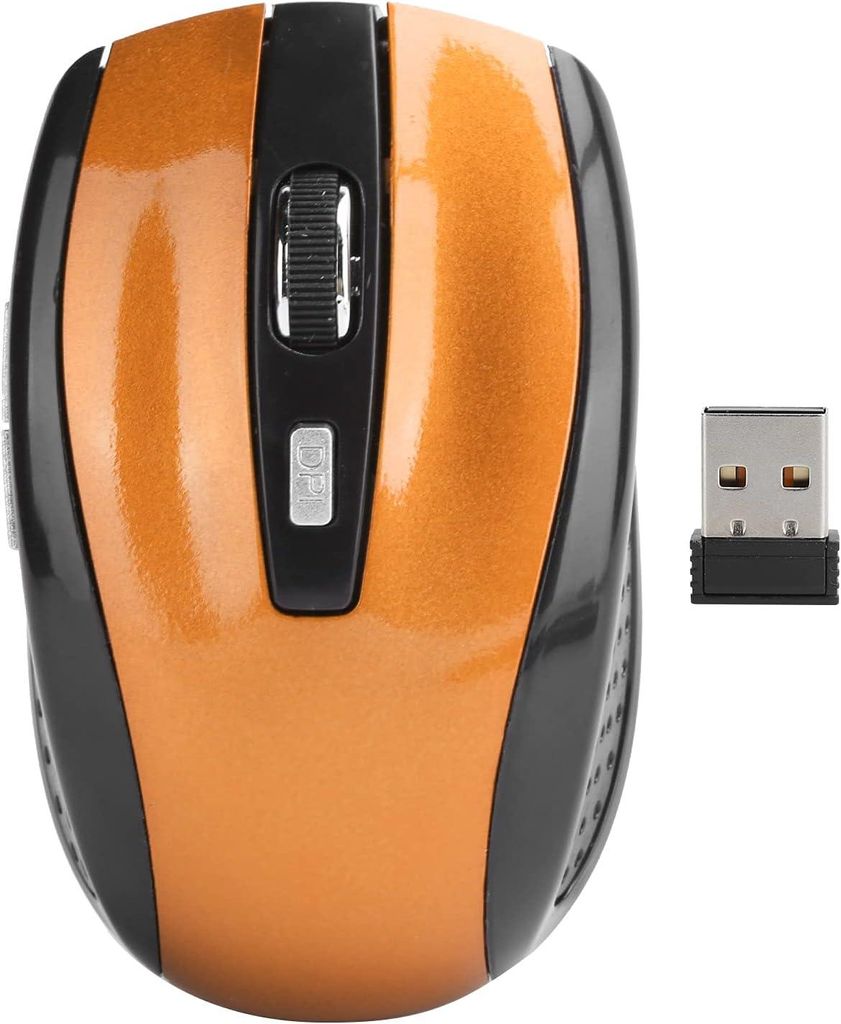 Maus, Silent Mouse 2.4G Tragbare Mobile Optische Maus mit USB-Empfänger Einstellbare DPI für Gaming-Zubehör für Notebooks