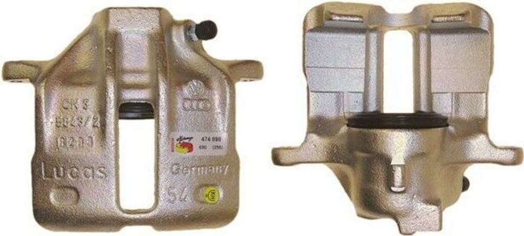 BOSCH 0 986 474 898 - OE 8E0 615 124 Bremssattel für A4 (8D), A4 (8E), Exeo (3R), Passat (3B)