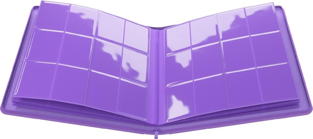 Gamegenic - Album à fermeture éclair 24 poches (violet) Image du produit 