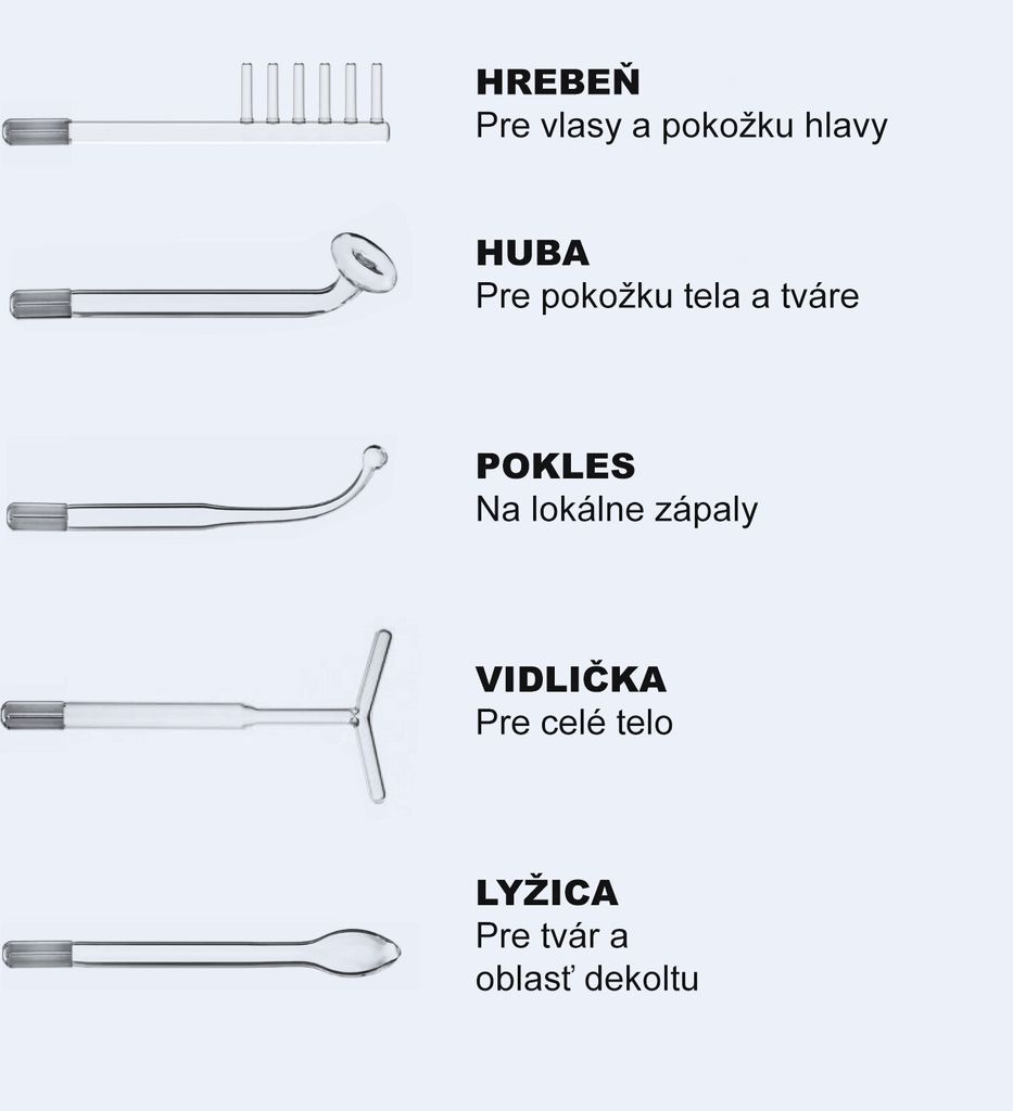 Darsonval, vysoká frekvencia, vypínanie pleti, ošetrenie Obrázok produktu 7
