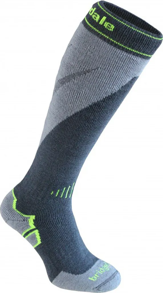 Chaussettes de ski anti-ampoules en mérinos Bridgedale taille M