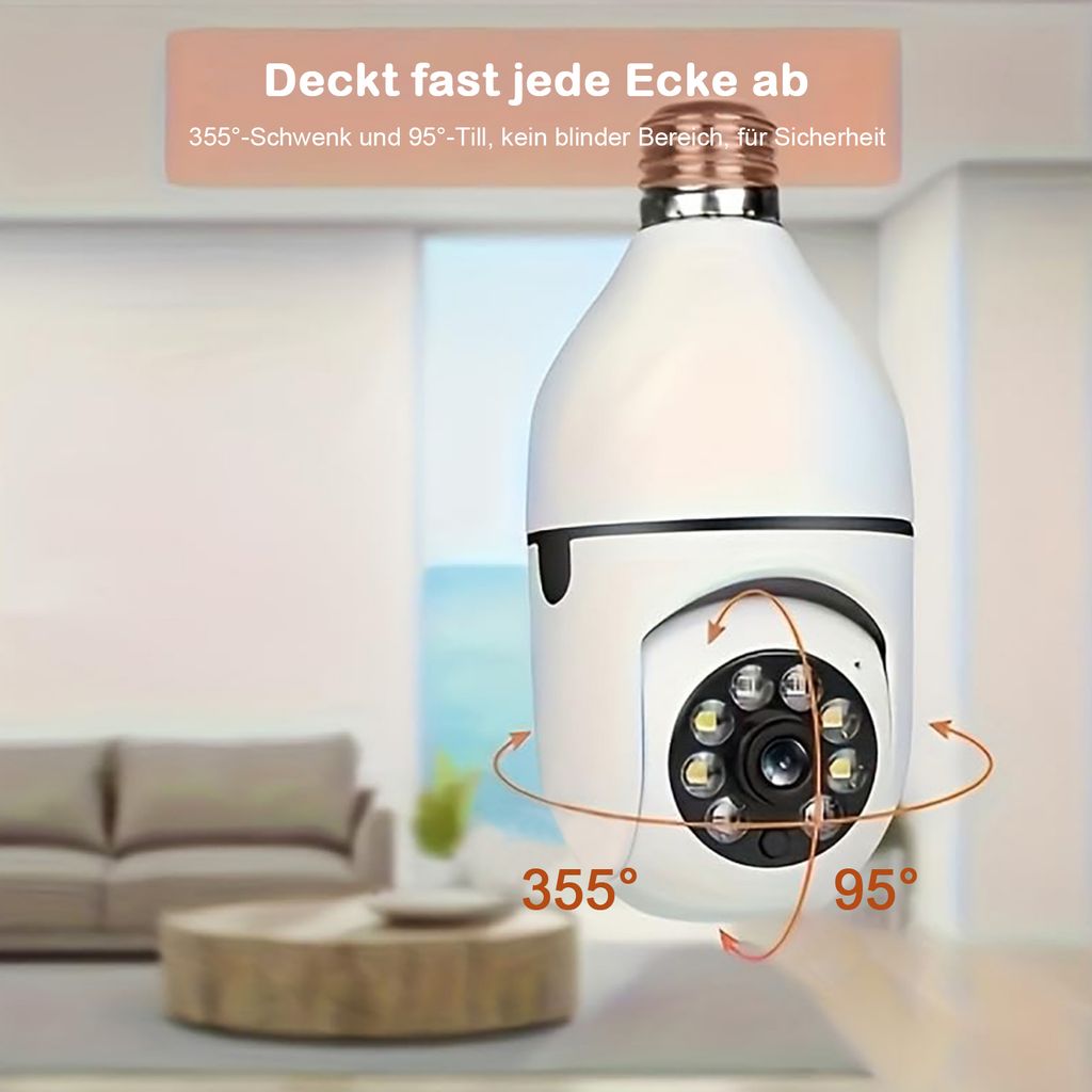 BOYKEEP Überwachungskamera Sicherheitskamera 1080P 5 GHz Produktbild 6