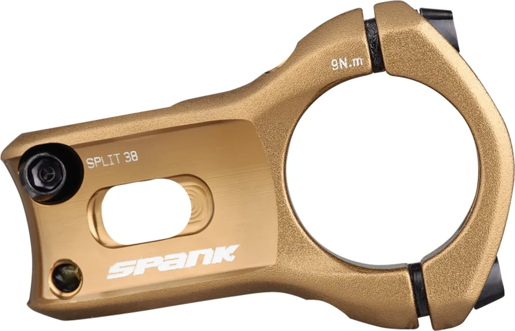 Potence Spank Split Stem 31,8 mm vtt enduro bronze longueur 38 mm