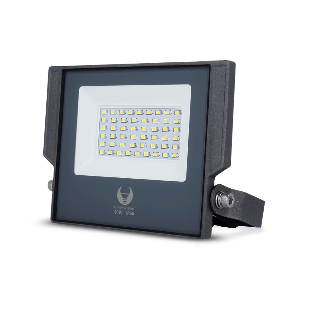 Forever Light Fluter Flutlichtstrahler Floodlight LED ASPIRE Außenbeleuchtung 30W 3300lm 230V IP66 Neutralweiß