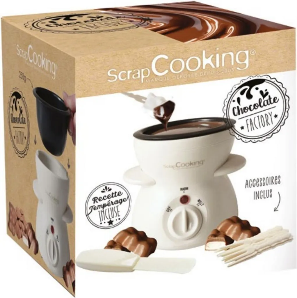 Machine à Chocolat Scrapcooking Électrique Multifonction - Fonte Rapide