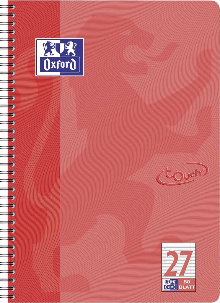 Oxford TOUCH, Abbildung, Koralle, A4+, 80 Blätter, 90 g/m², Produktbild 