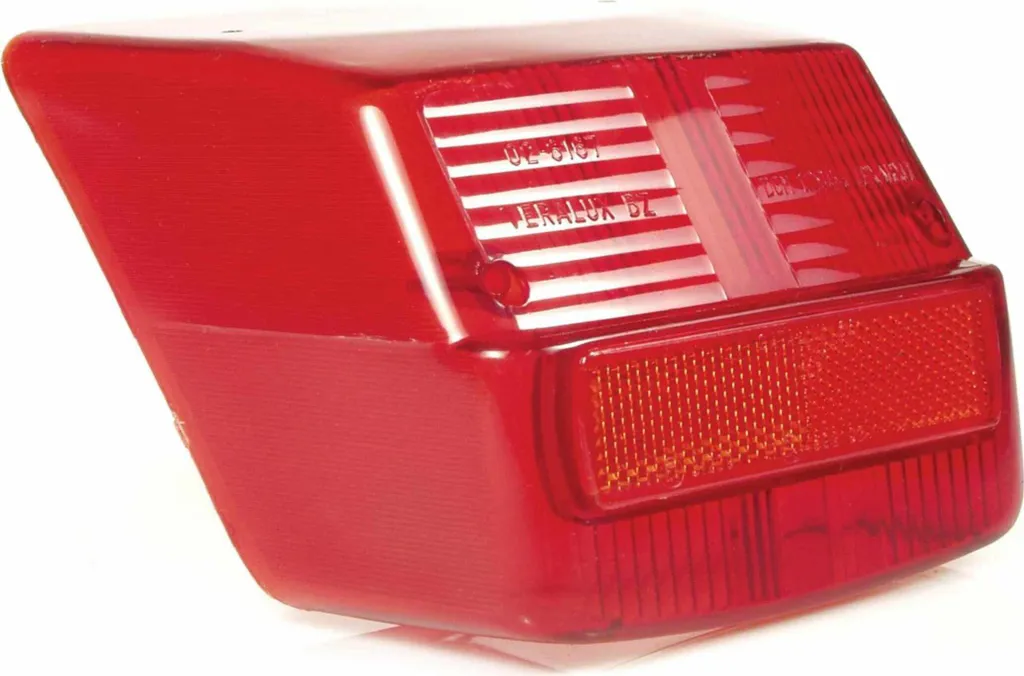 Vetro Fanale Posteriore BOSATTA 121612 Rosso Vespa 125 GTR TS Rally