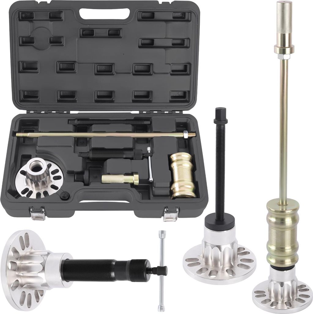 TECPO 3 in 1 Radlager Abzieher Satz Hydraulischer Ausdrücker Set Antriebswellen Radnaben abziehen