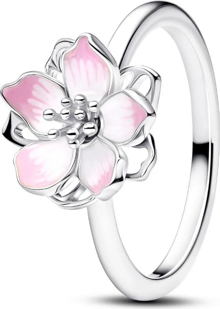 Pandora 194371C01 Anello Ciliegio Rosa Argento 925 - Misura 52