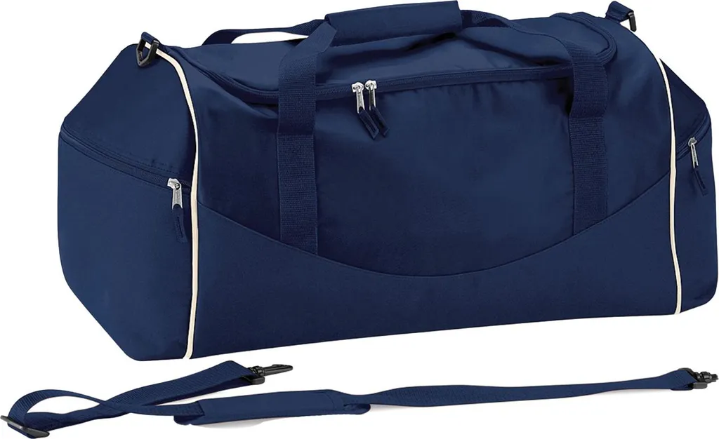 Sac de sport format polochon Teamwear PC6276 Quadra Marine Gris Rose
