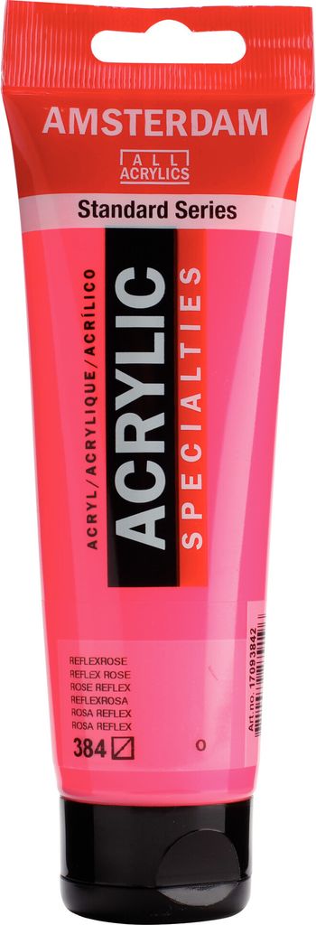 Amsterdam 17093842, Rose, Acrylfarbe, Flüssigkeit + Gel, 120 ml