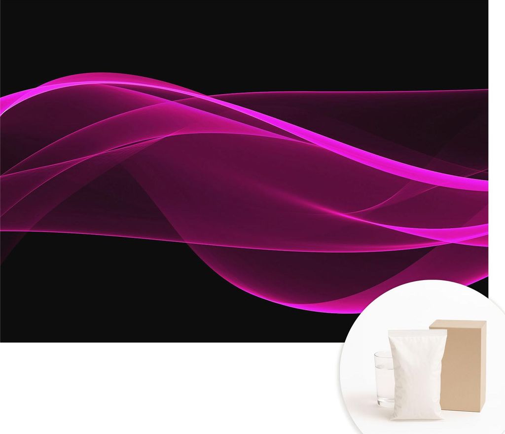 Fototapete - Wandbilder für Wohnzimmer - 208x146 cm - Dekorative Wandfolie - Modernes Design für Wanddekoration - Tapeten für Innenräume - Rosa...