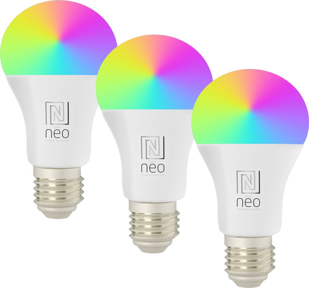 Immax NEO LITE Smart sada 3x žárovka LED E27 11W RGB+CCT Obrázek produktu 2