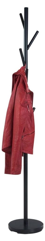 Kleiderständer - Schwarz lackiert - Metall - H 170 cm - mit Produktbild 