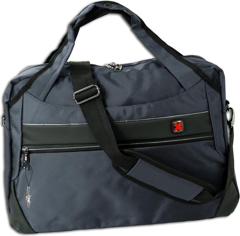 Travel N Meet Reisetasche, Sporttasche Spinnstoff grau Weekender OTD4211K