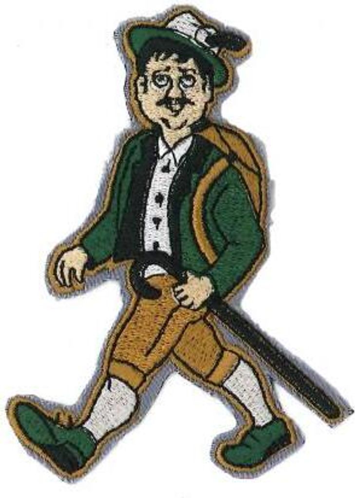 Aufnäher Patches Wanderer Gr. ca. 6,8 x 9,5 cm 00596