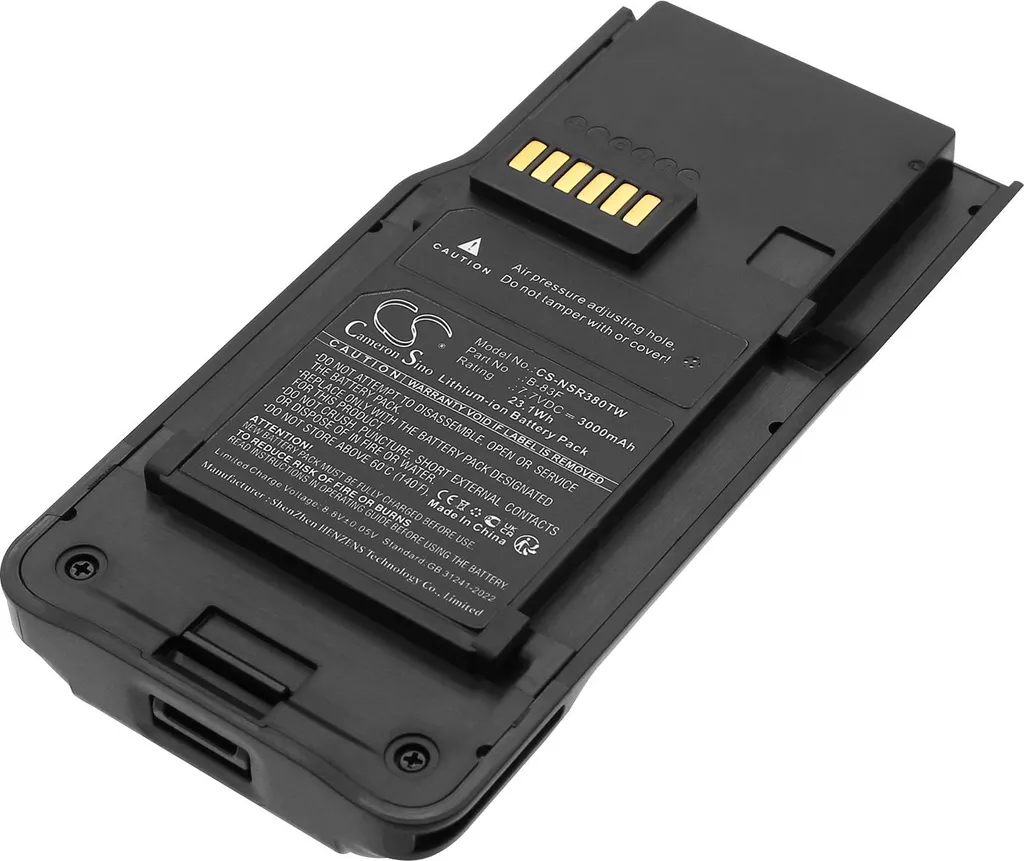 Batterie Inrico IRC380 TECHTEK 3.8V - Haute Capacité et Remplacement B-83F