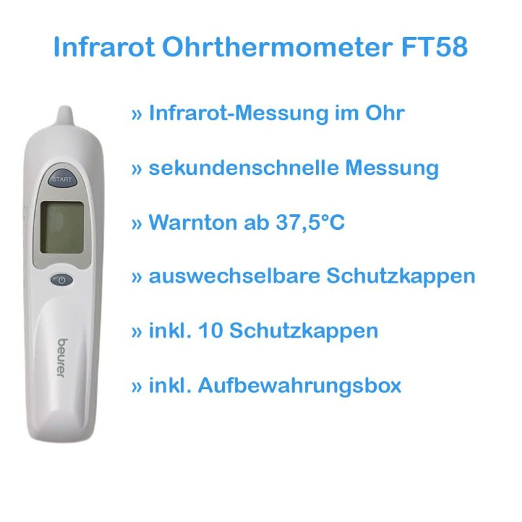 Ušní teploměr Beurer FT 58 Obrázek produktu 26