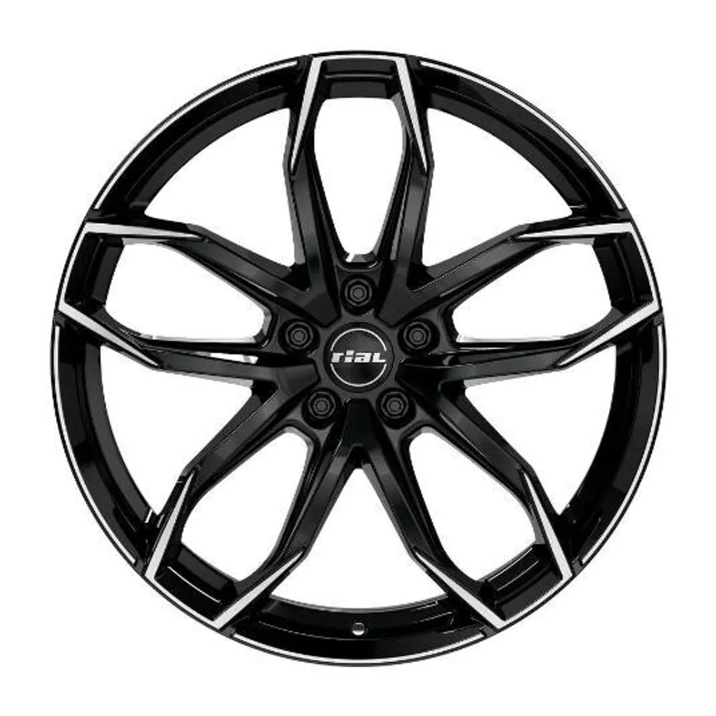 Jante RIAL LUC802045B53-1 avec finition noir mat résistante 20"