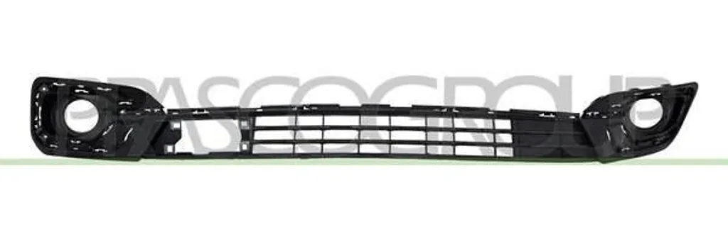 Grille d'aération Fiat Tipo Break noire avec trous antibrouillard PRASCO
