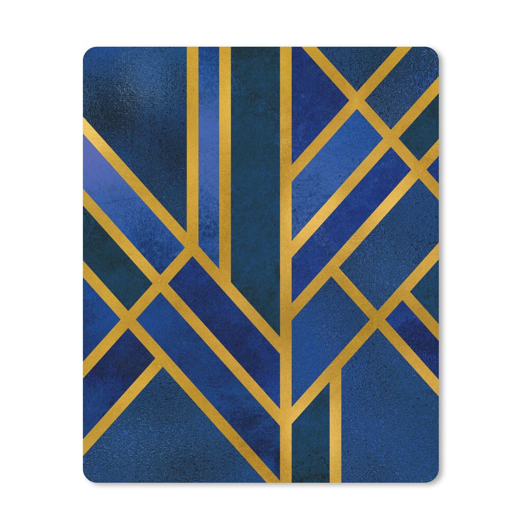 MuchoWow Mauspad Mousepad Design - Gold - Luxus 30x40 cm - Mousepads - Maus Mat - Pad - Mausunterlage - Mausmatten