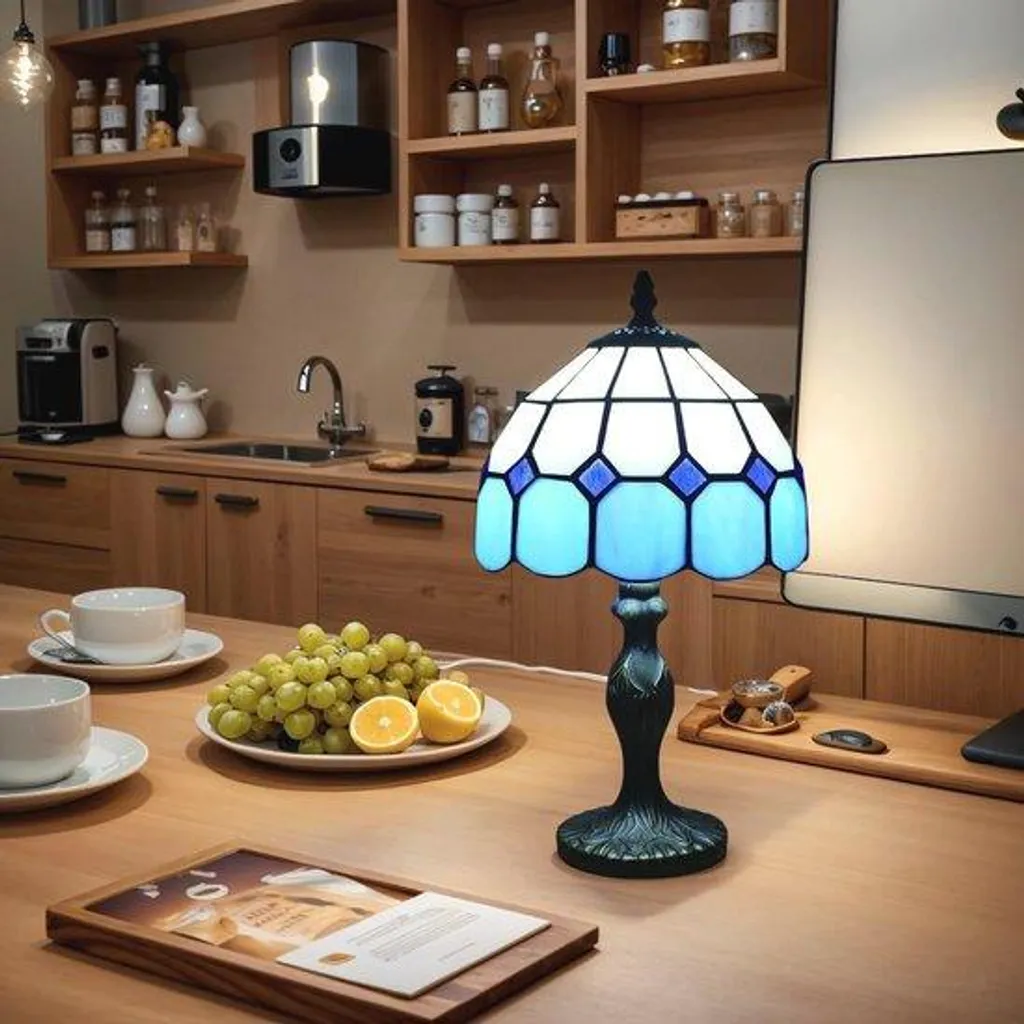 Lampe vintage en verre 20cm - Fini les lumières agressives en chambre