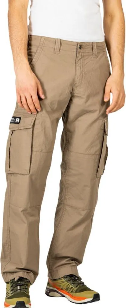 Reell Cargo Ripstop Taupe 36/34 - Pantaloni Militari con Rinforzi