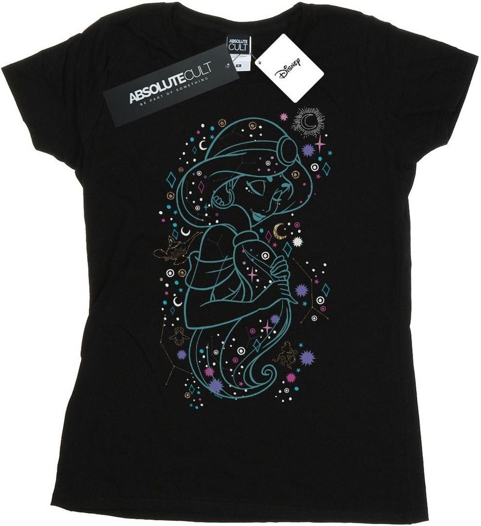 Disney - "Written In The Stars" T-Shirt für Damen BI37176 (S) (Schwarz)