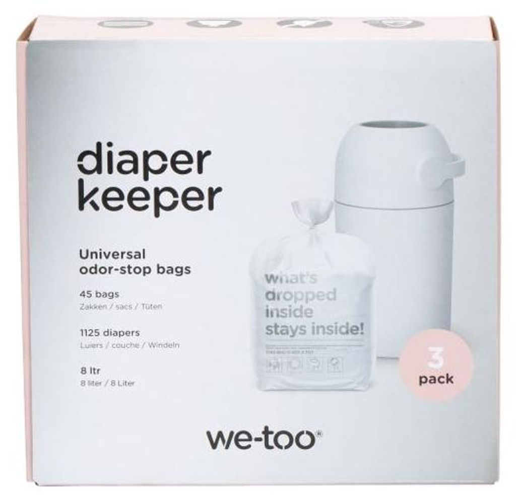 We-Too Windeleimerbeutel 3er-Pack | Windeleimer Produktbild 