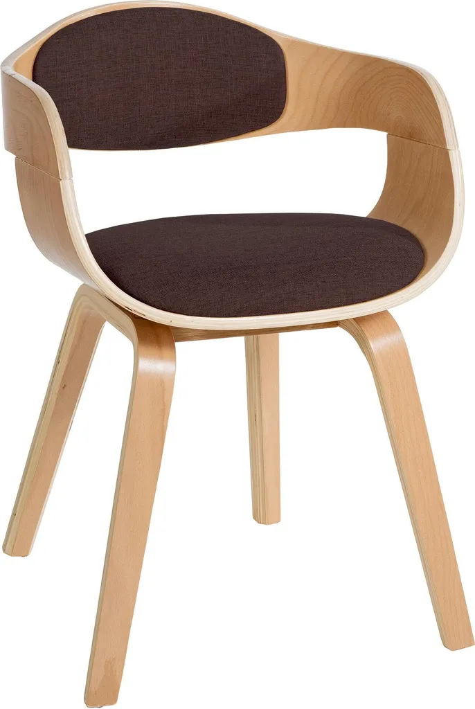 Sedia da Pranzo CLP Tessuto e Legno: Comfort Premium per la Casa