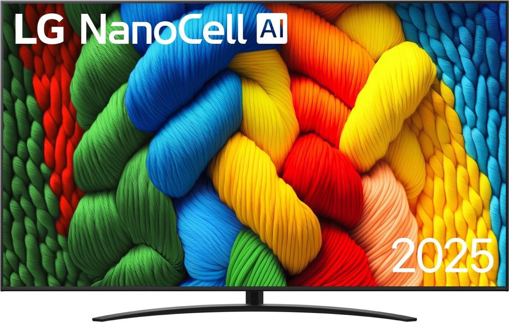 LG AI NANO81 (2025) 86" NanoCell UHD 4K TV - 86NANO81A6A