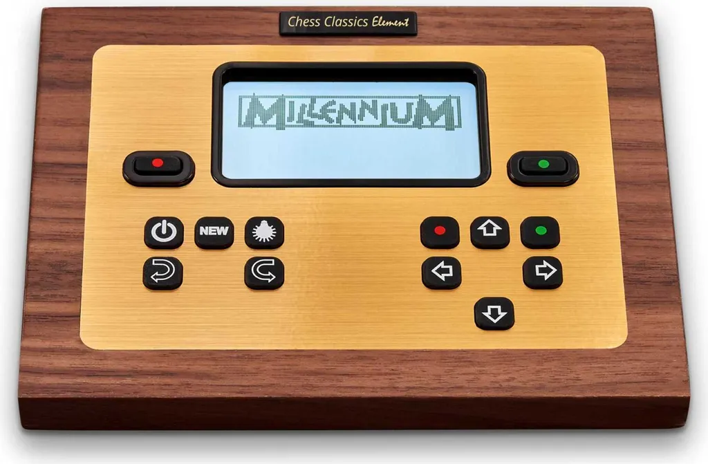 Jeu d'échecs Millennium Chess Classic Element avec plateau en bois