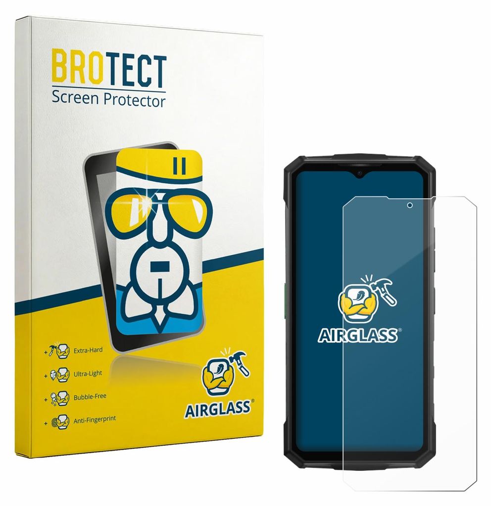 BROTECT Schutzglas für Doogee Fire 7 Pro Schutzfolie Panzer Produktbild 