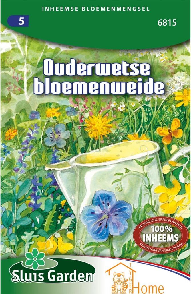 Old Fashioned Flower Meadow Seed Mix - Nostalgische Blumenpracht mit wildem Gänseblümchen, gelbem Rittersporn und Kornblume für pflegeleichte G...